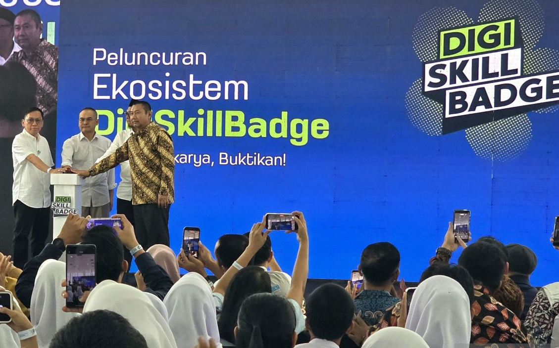 DigiSkillBadge Diluncurkan, Murid SMK Bangun Portofolio Digital sejak Kelas X